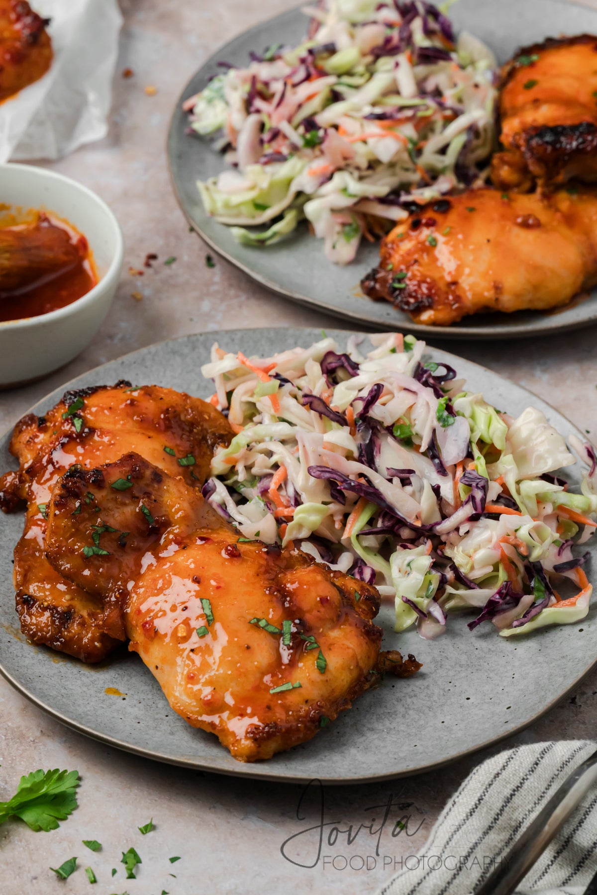 Hot Honey Chicken Thighs