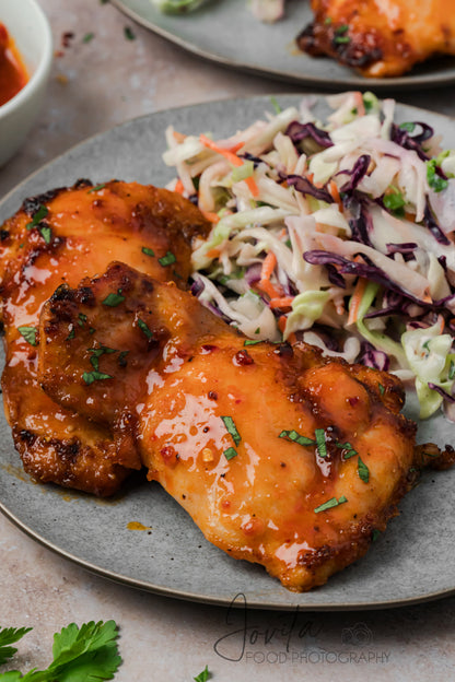 Hot Honey Chicken Thighs