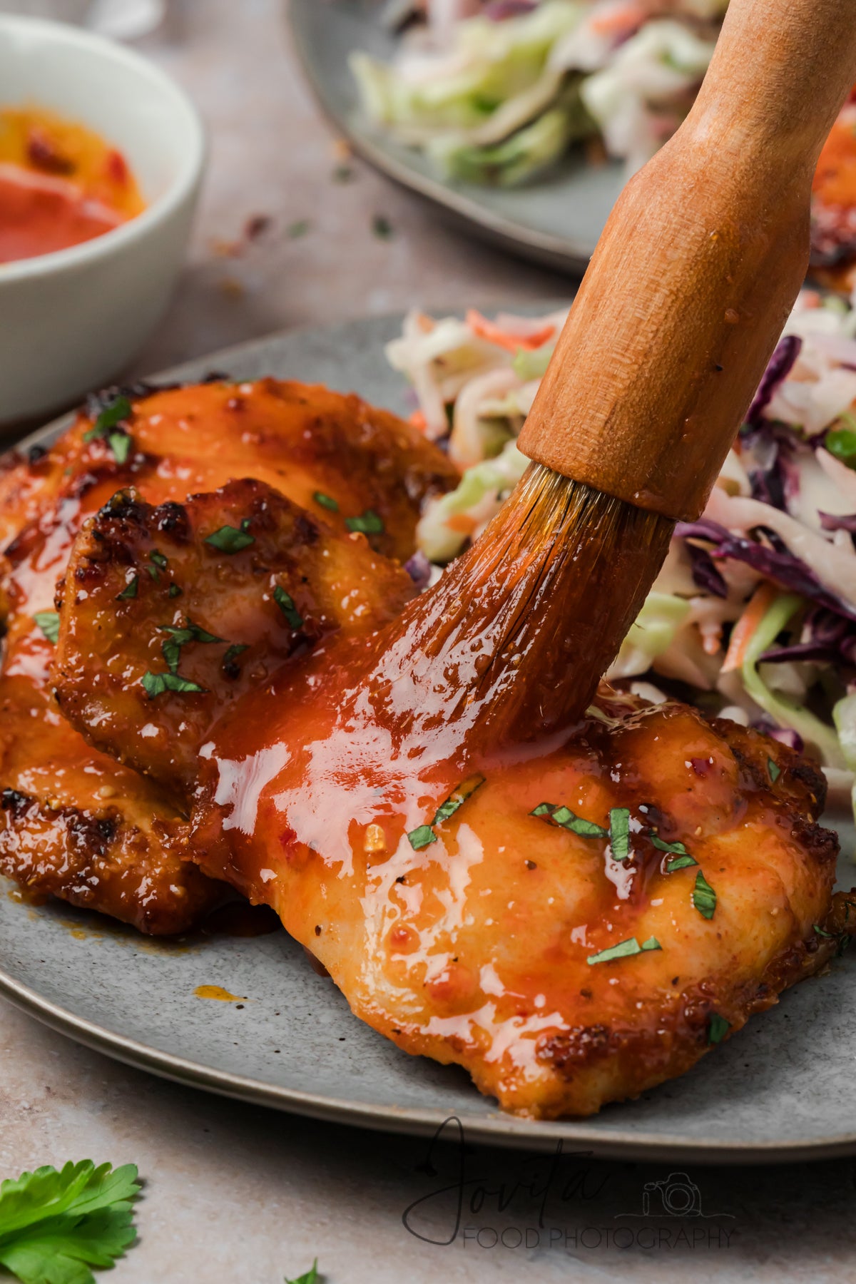 Hot Honey Chicken Thighs