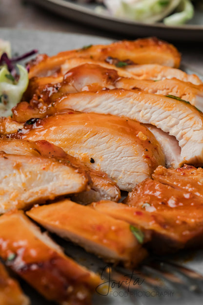Hot Honey Chicken Thighs
