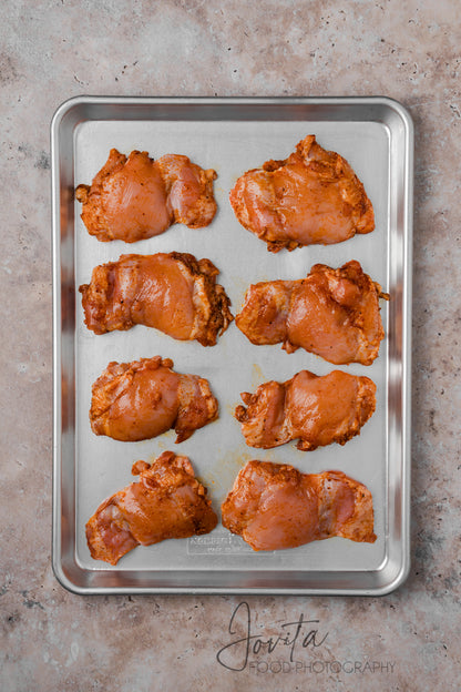 Hot Honey Chicken Thighs