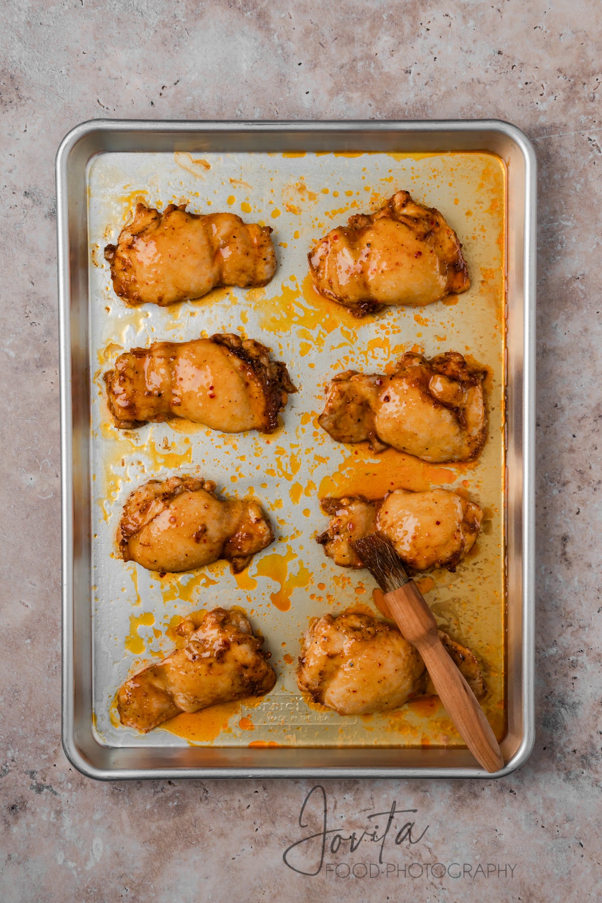 Hot Honey Chicken Thighs