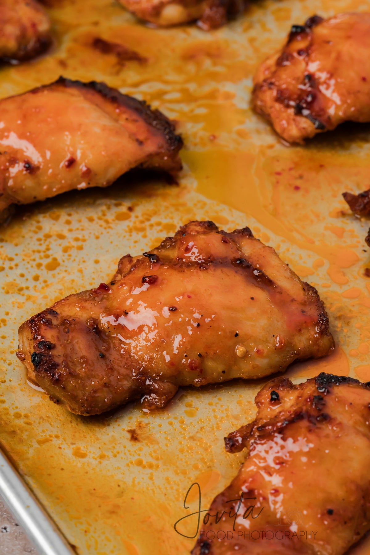 Hot Honey Chicken Thighs