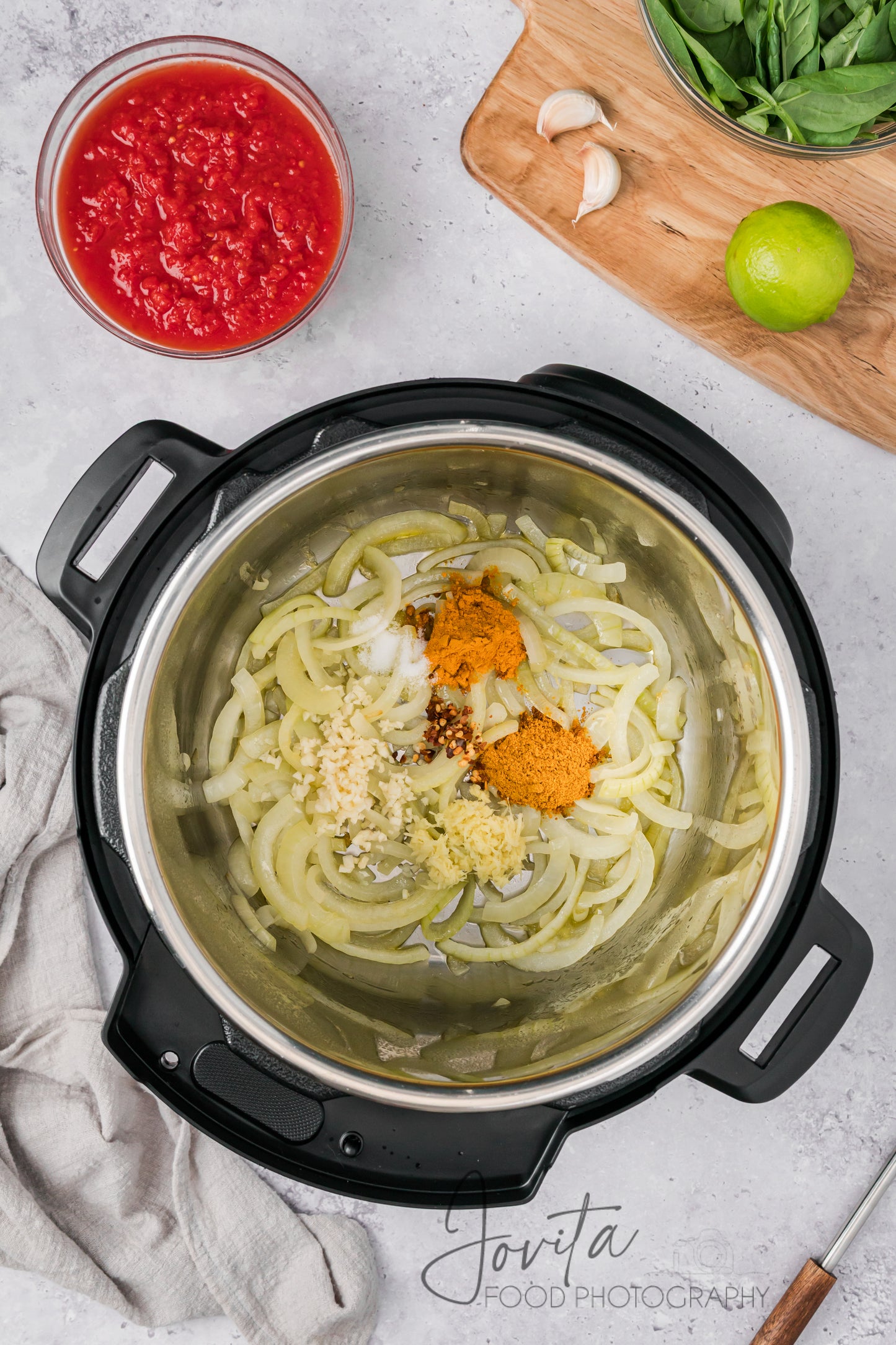 Instant Pot Chickpea Curry