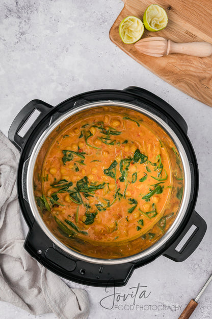 Instant Pot Chickpea Curry