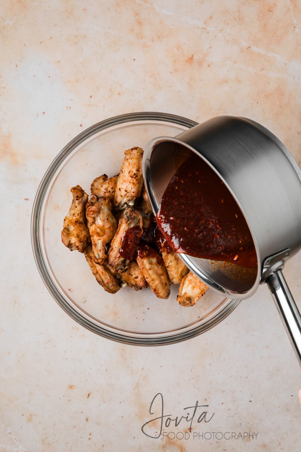 Sticky Korean Chicken Wings