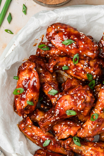 Sticky Korean Chicken Wings