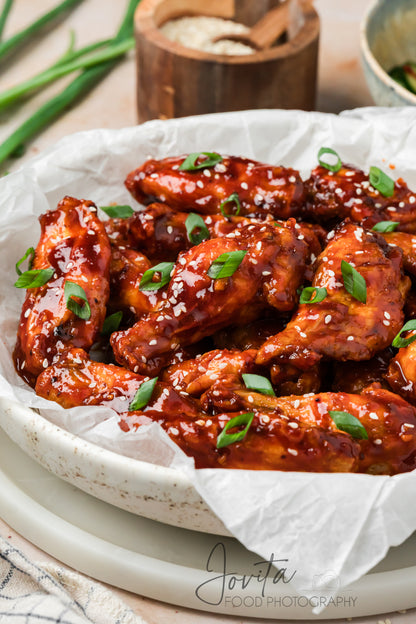 Sticky Korean Chicken Wings