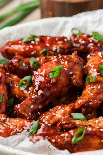 Sticky Korean Chicken Wings
