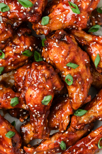 Sticky Korean Chicken Wings