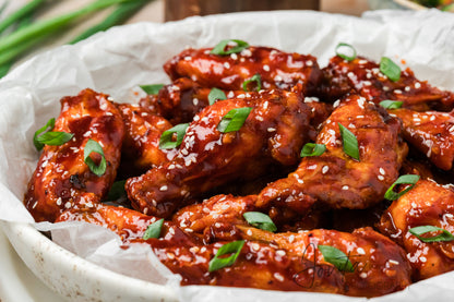 Sticky Korean Chicken Wings