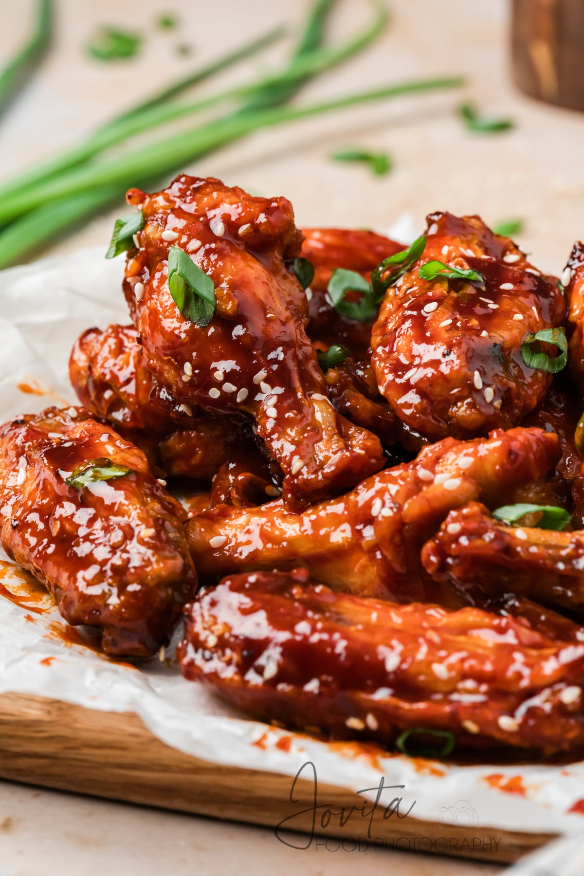 Sticky Korean Chicken Wings