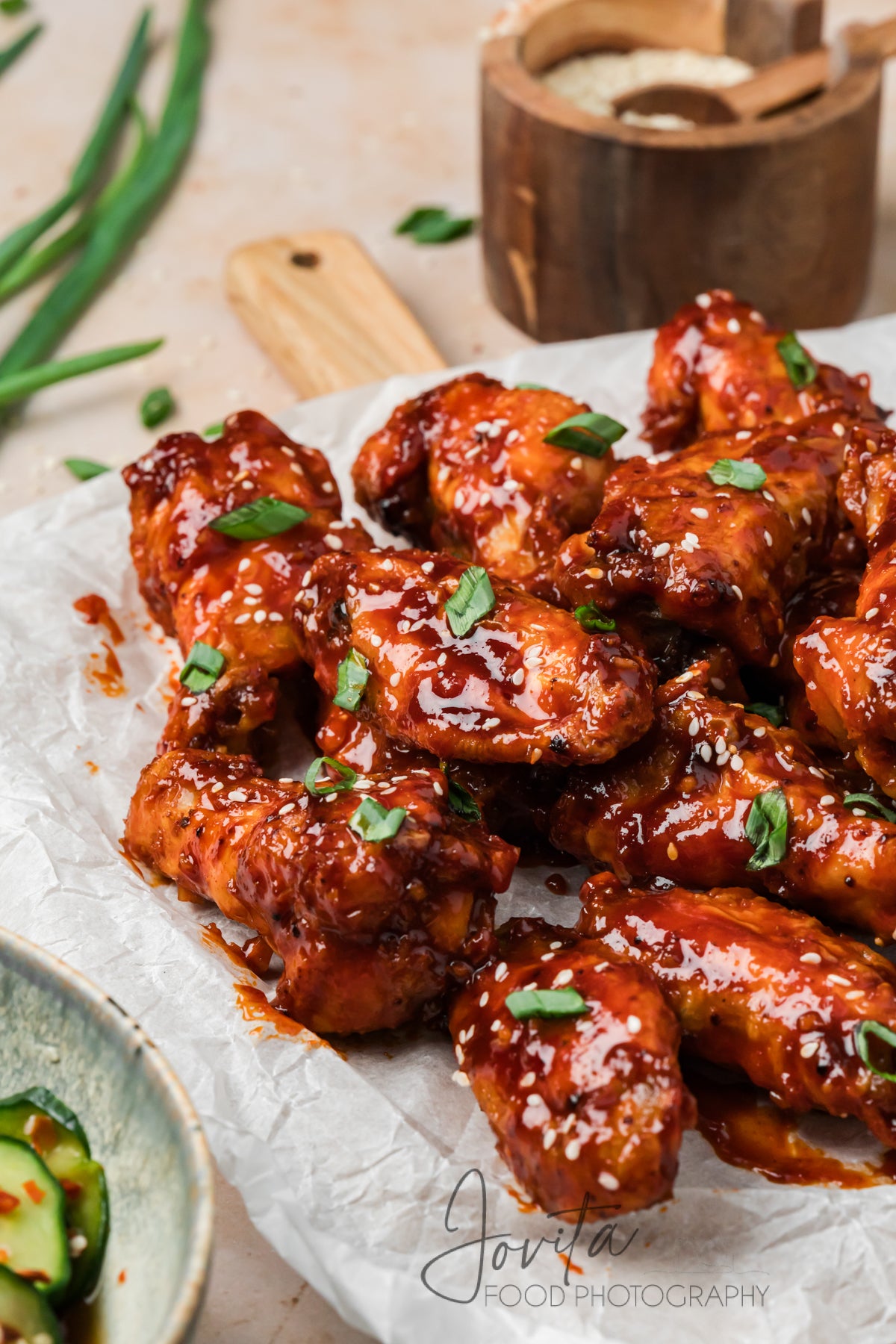 Sticky Korean Chicken Wings