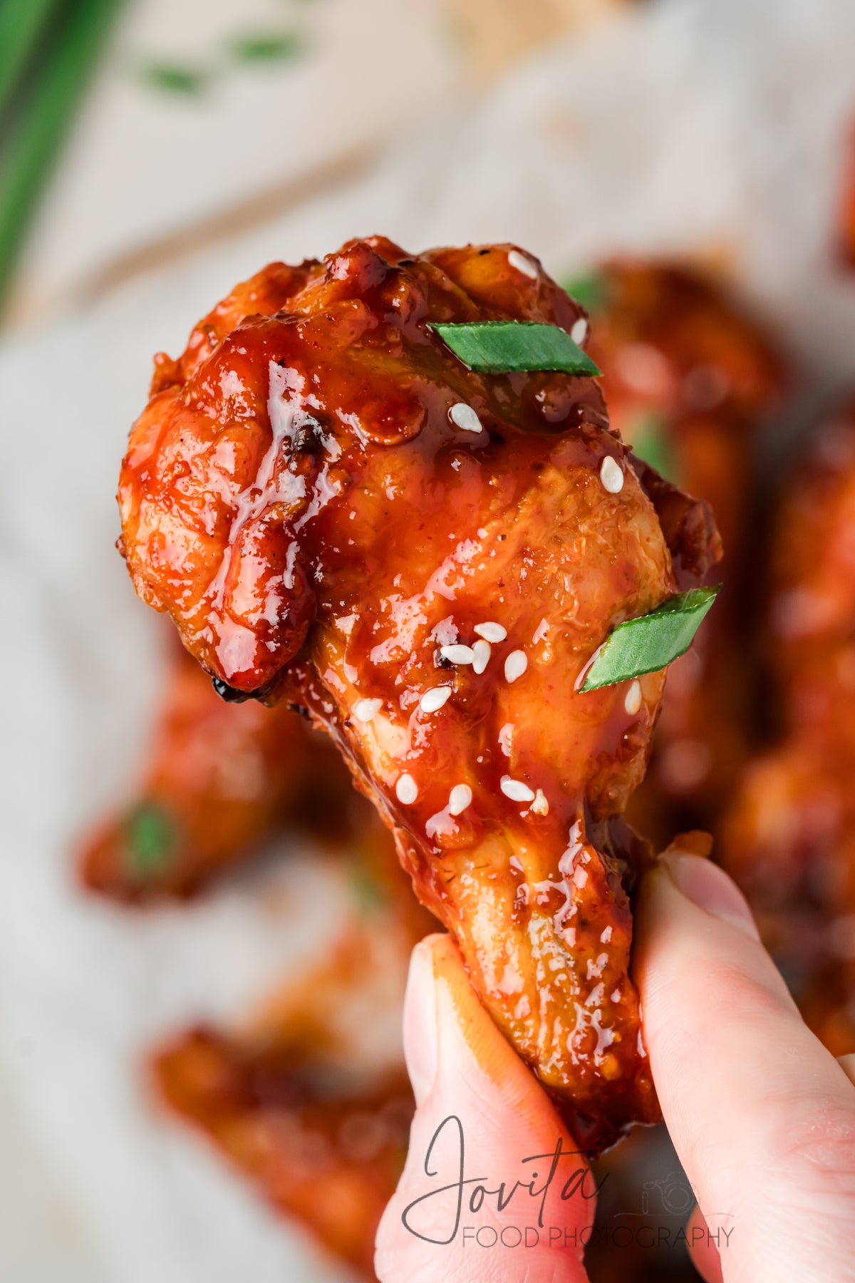 Sticky Korean Chicken Wings