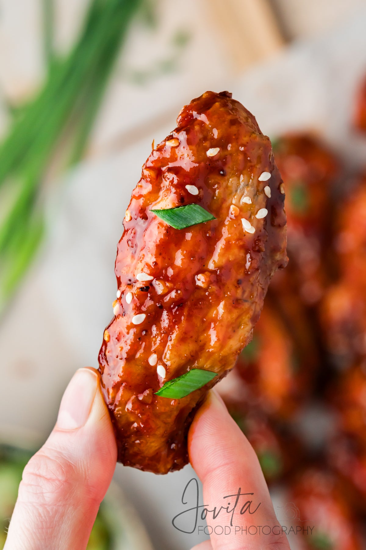 Sticky Korean Chicken Wings