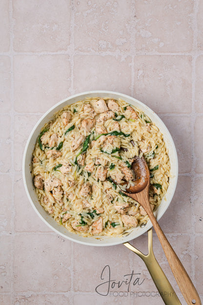 One-Pan Lemon Chicken and Orzo