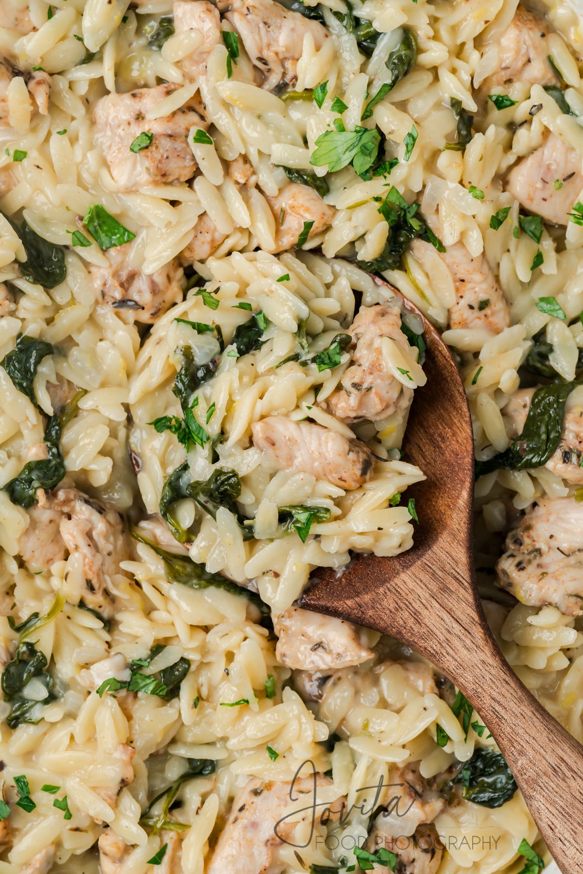 One-Pan Lemon Chicken and Orzo