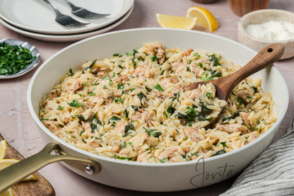 One-Pan Lemon Chicken and Orzo