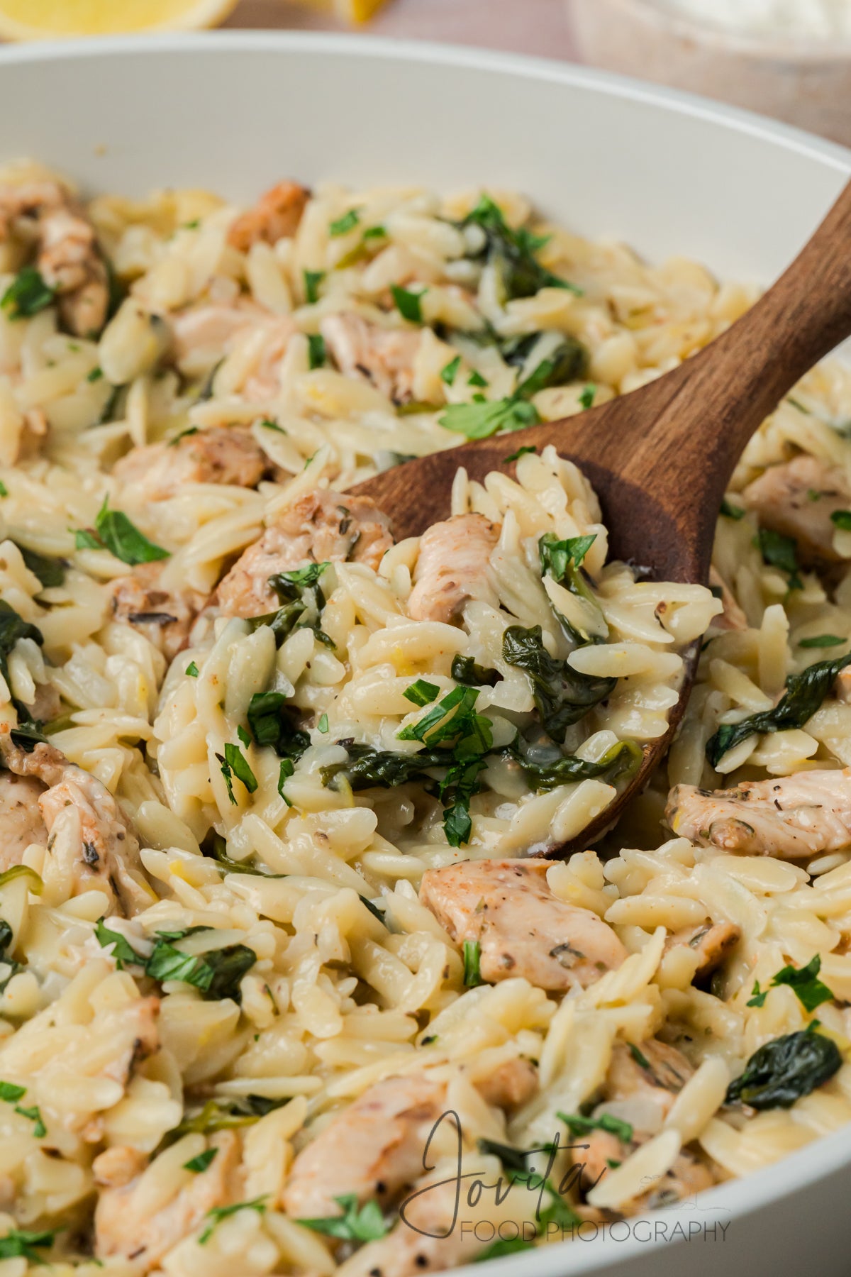 One-Pan Lemon Chicken and Orzo