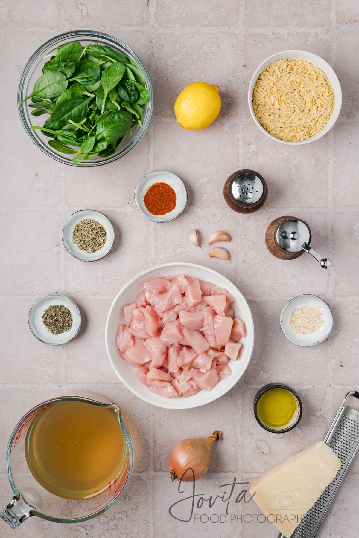 One-Pan Lemon Chicken and Orzo