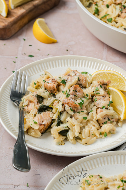 One-Pan Lemon Chicken and Orzo