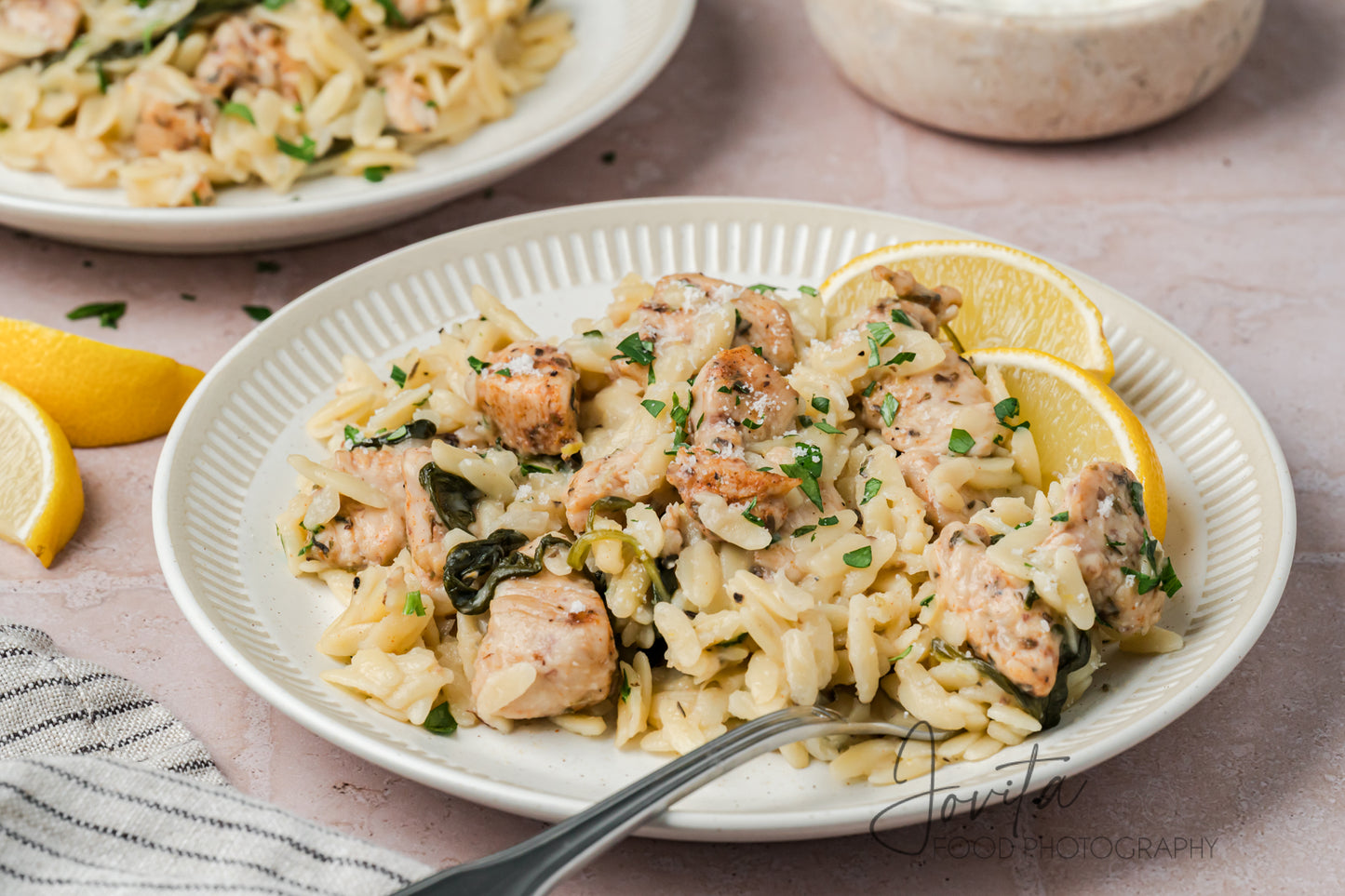 One-Pan Lemon Chicken and Orzo
