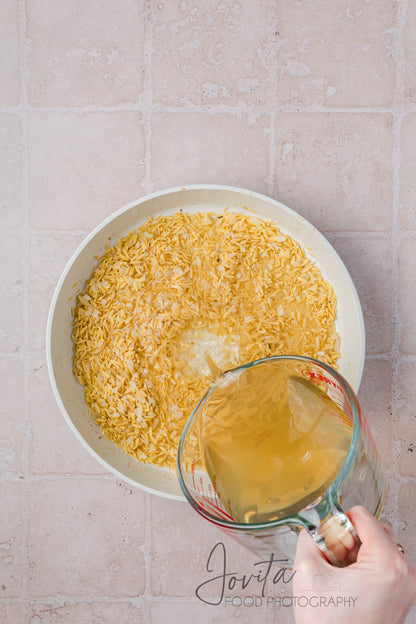 One-Pan Lemon Chicken and Orzo