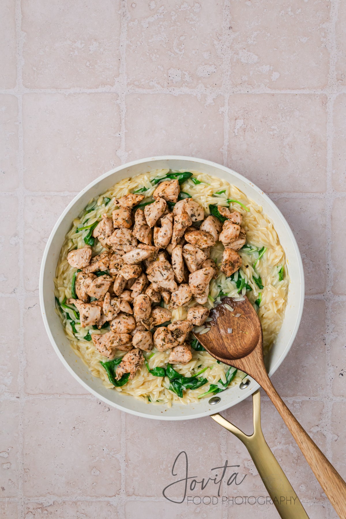 One-Pan Lemon Chicken and Orzo