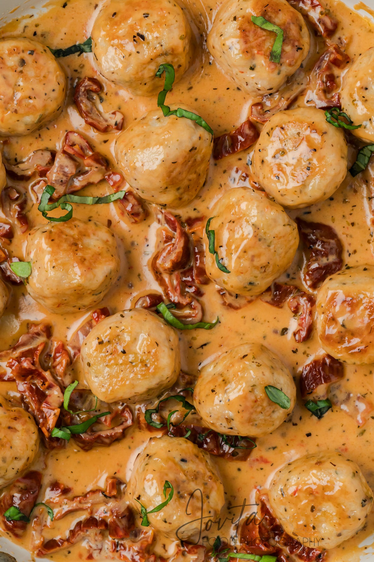 One-Pan Marry Me Chicken Meatballs