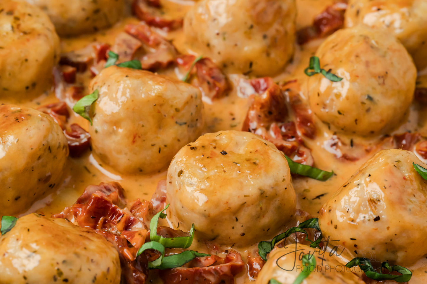 One-Pan Marry Me Chicken Meatballs