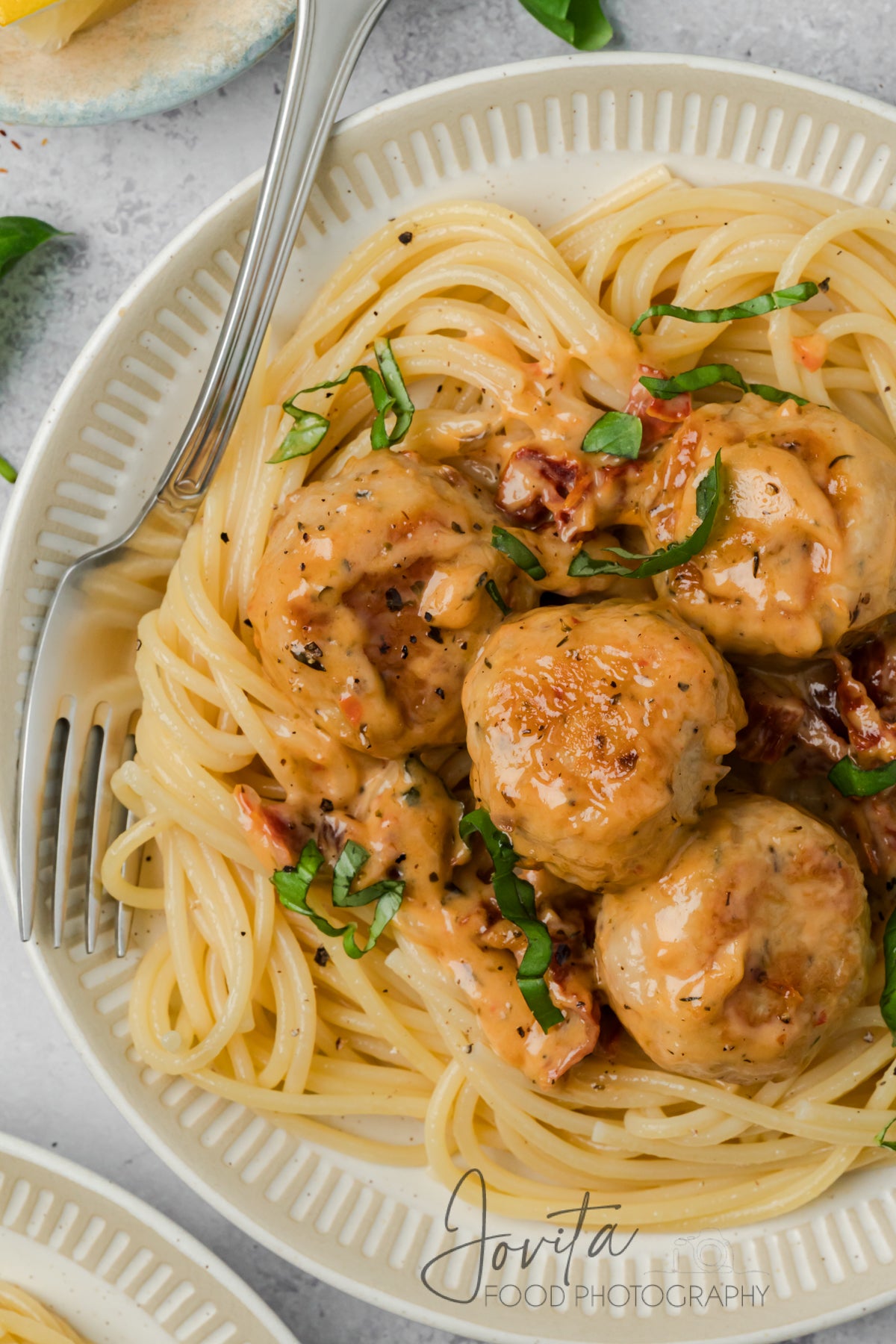 One-Pan Marry Me Chicken Meatballs