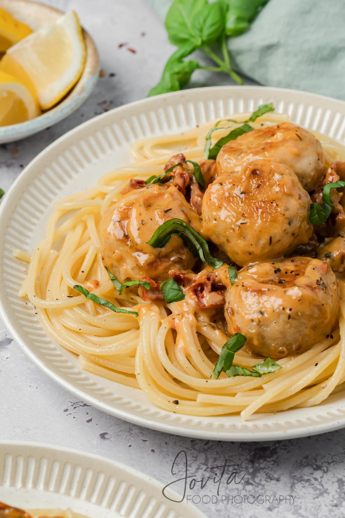 One-Pan Marry Me Chicken Meatballs