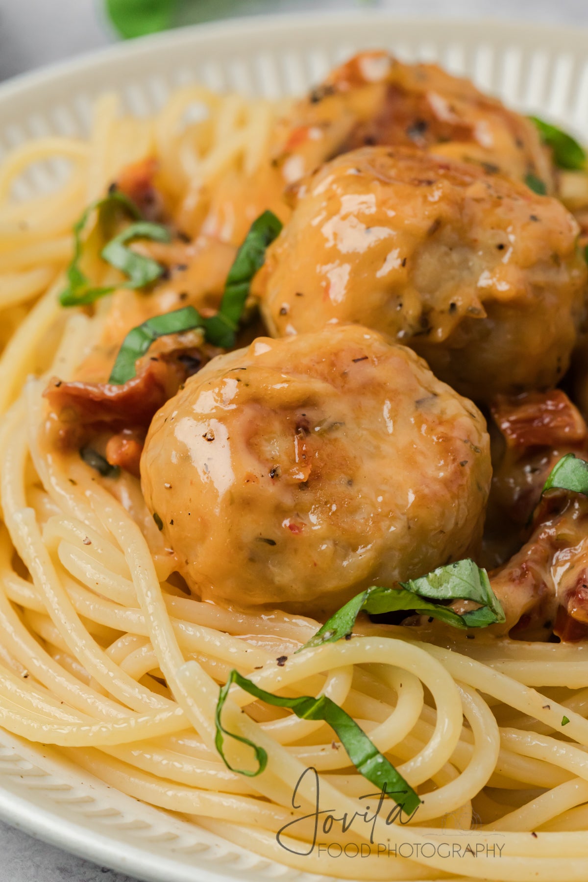 One-Pan Marry Me Chicken Meatballs