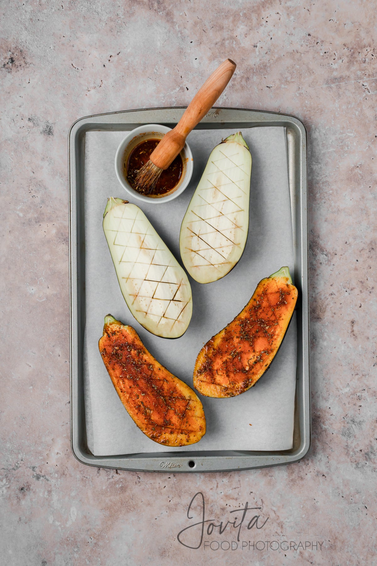 Mediterranean Stuffed Eggplant With Garlic Yogurt Sauce
