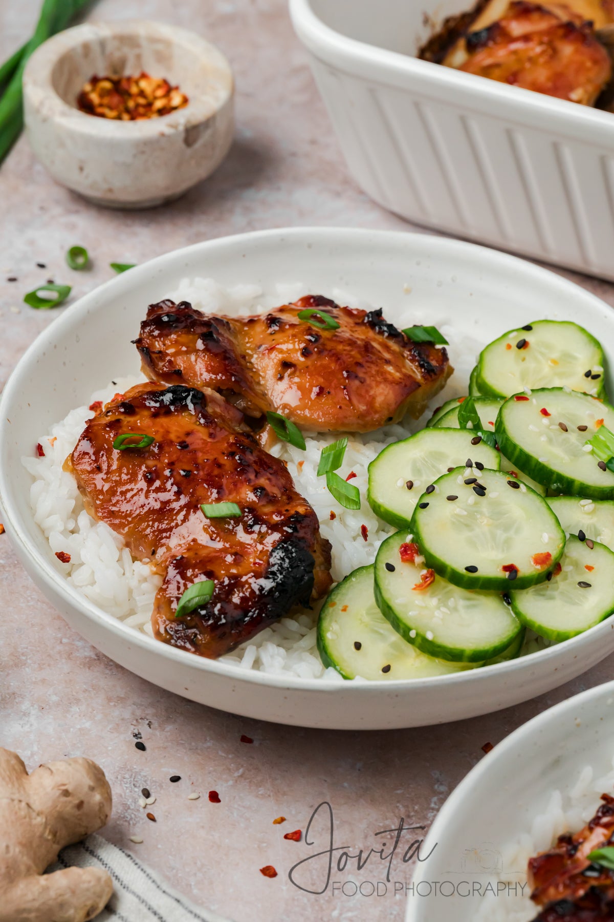 Miso Chicken Thighs