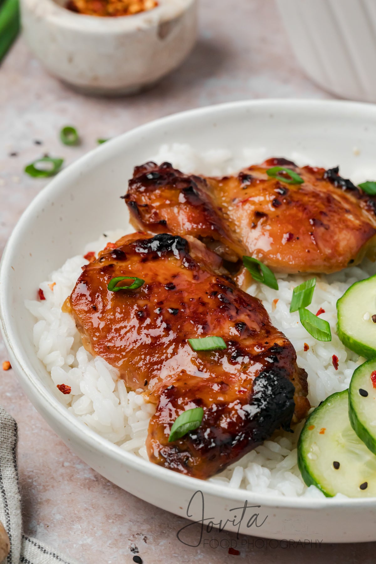 Miso Chicken Thighs