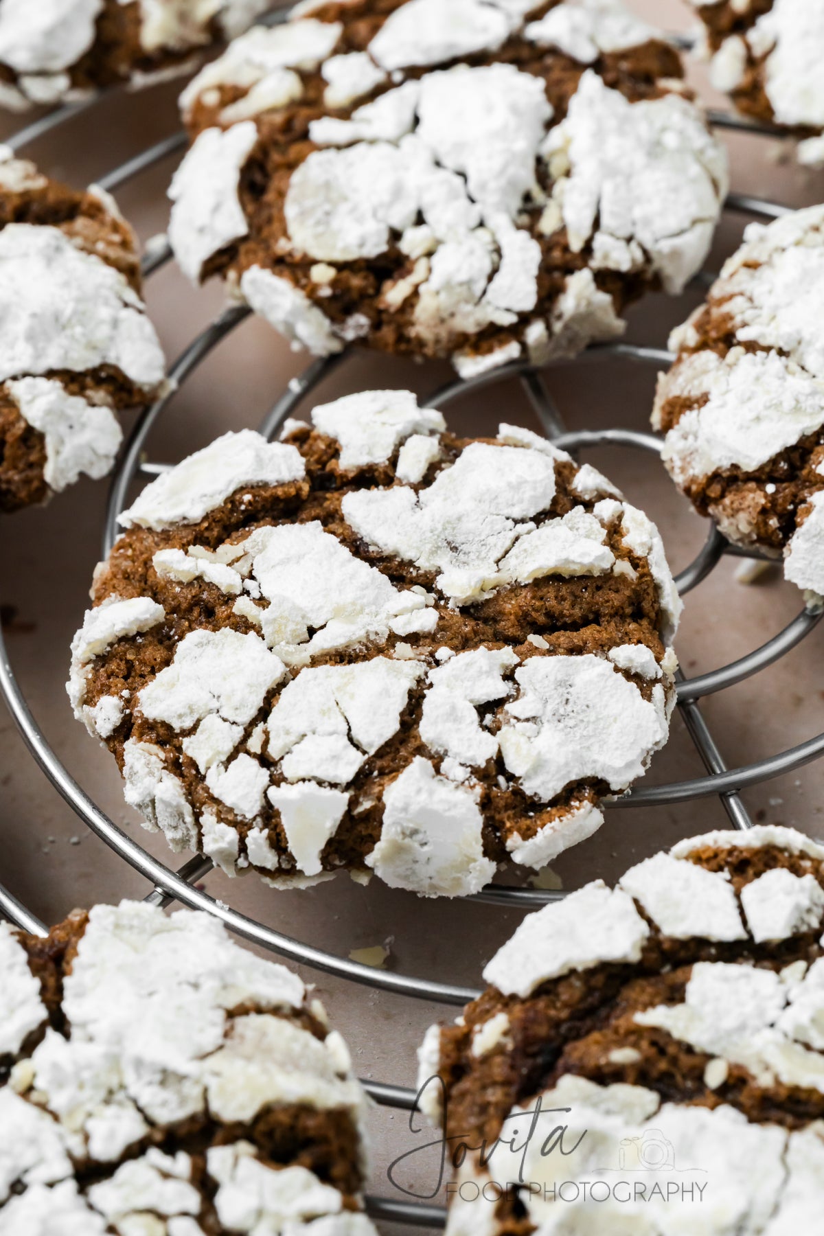 Molasses Crinkle Cookies