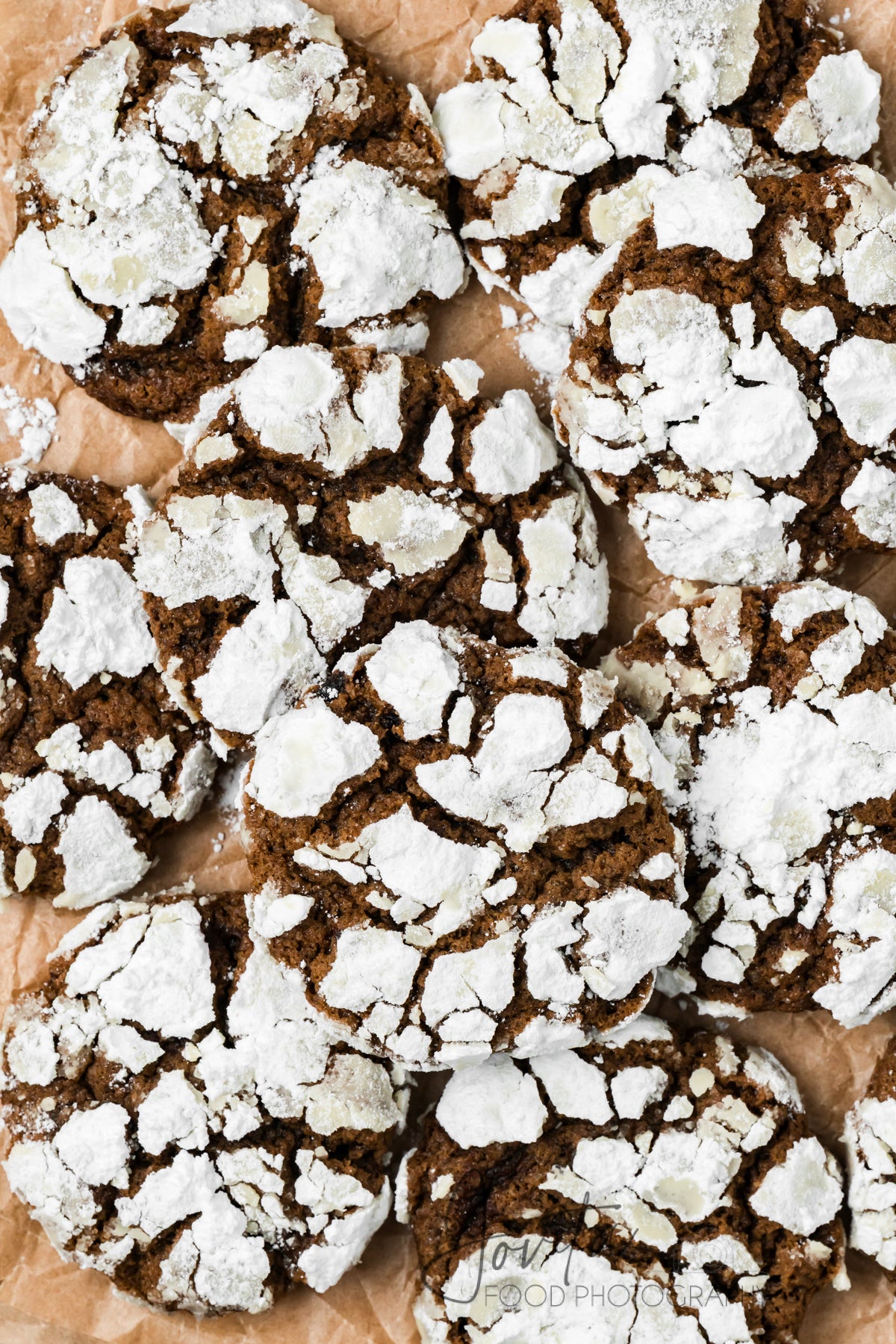 Molasses Crinkle Cookies