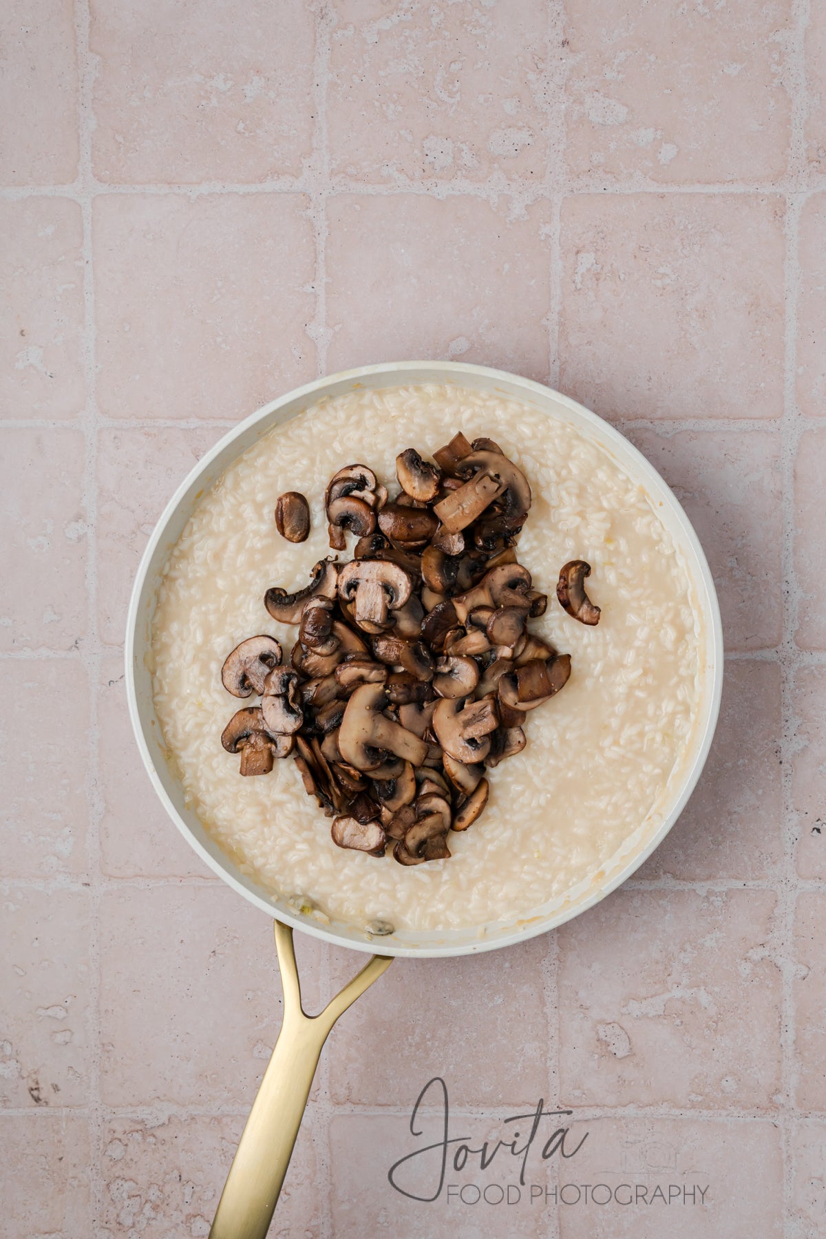 Mushroom and Spinach Risotto