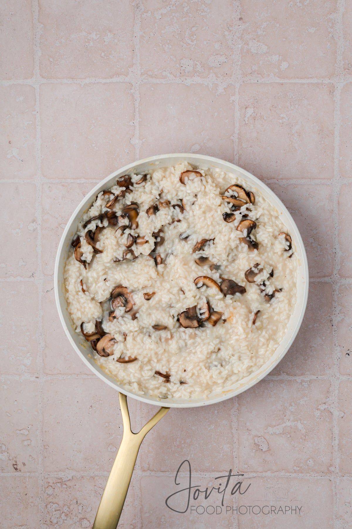 Mushroom and Spinach Risotto