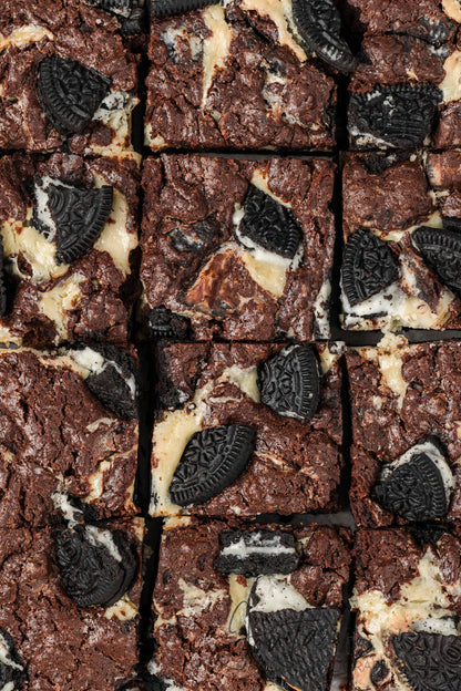 Oreo Cheesecake Brownies