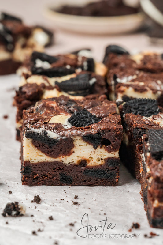 Oreo Cheesecake Brownies