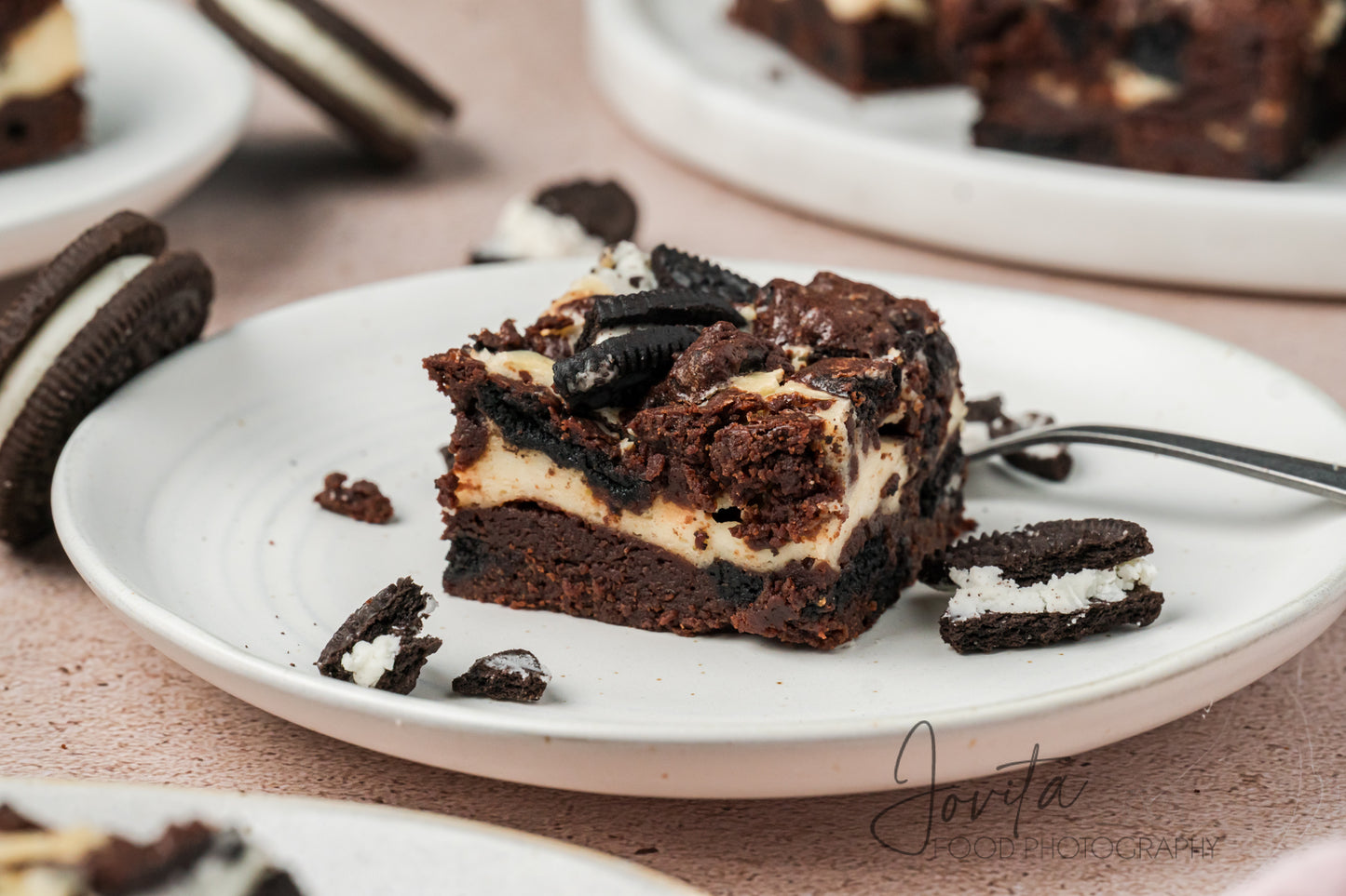 Oreo Cheesecake Brownies
