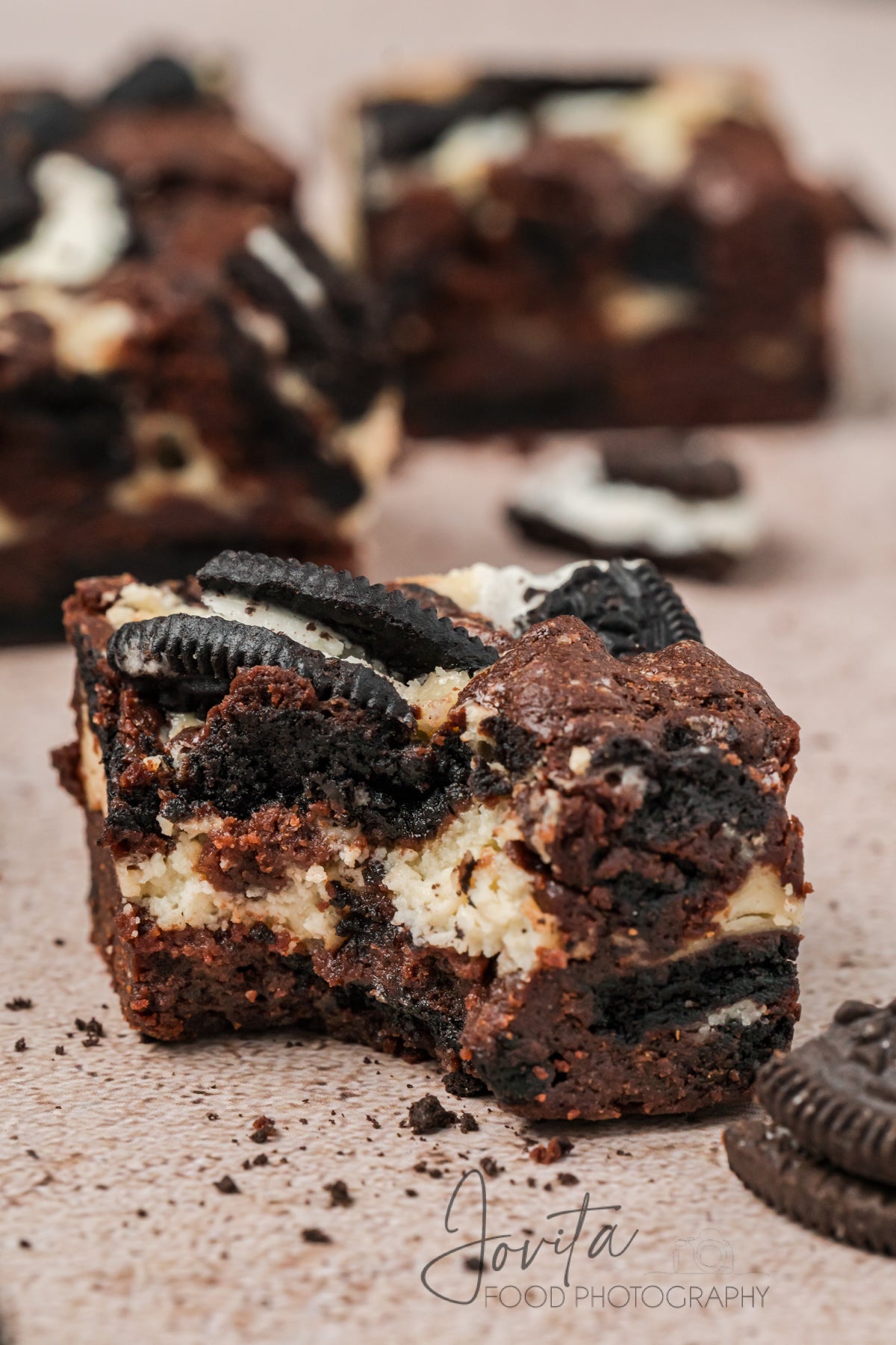 Oreo Cheesecake Brownies