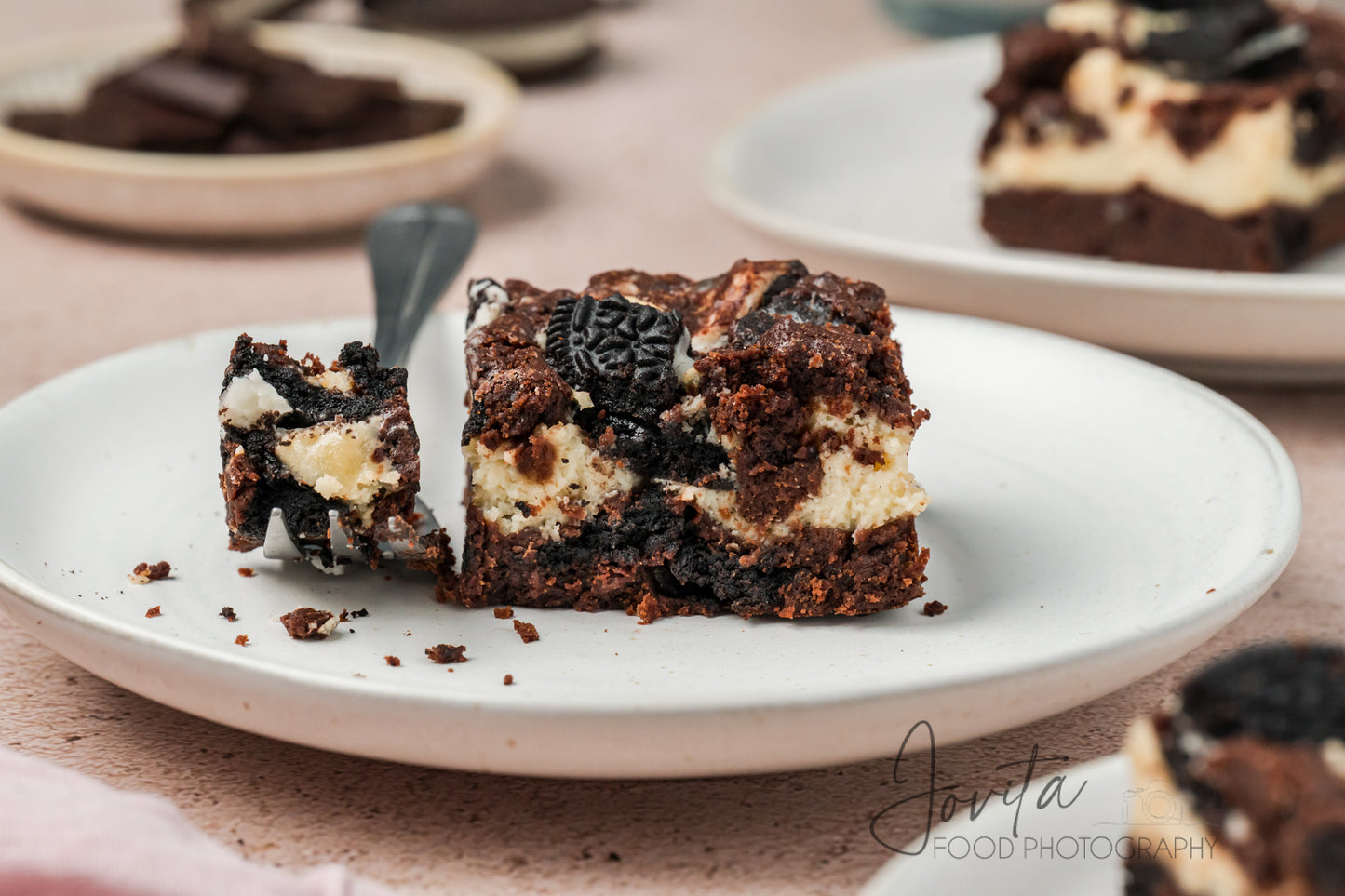 Oreo Cheesecake Brownies