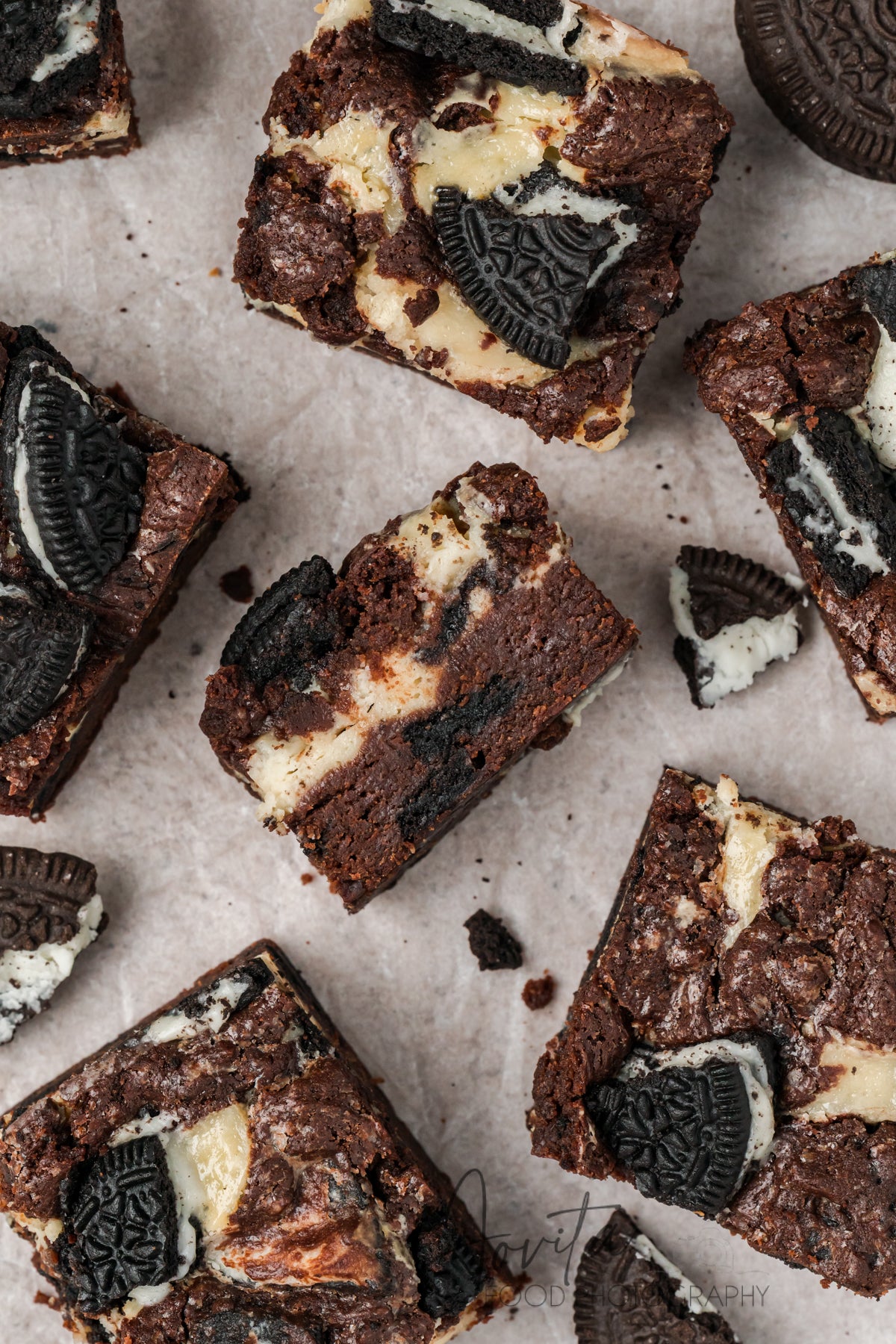 Oreo Cheesecake Brownies