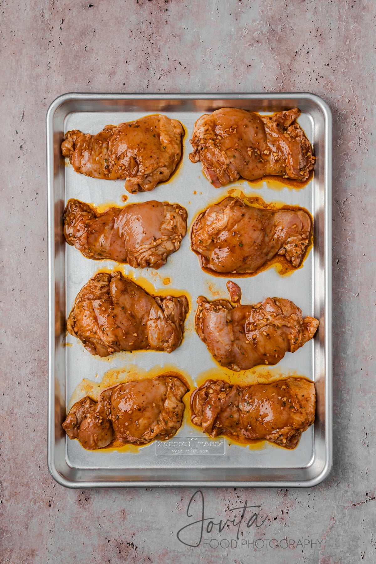 Peruvian Chicken Thighs with Green Sauce