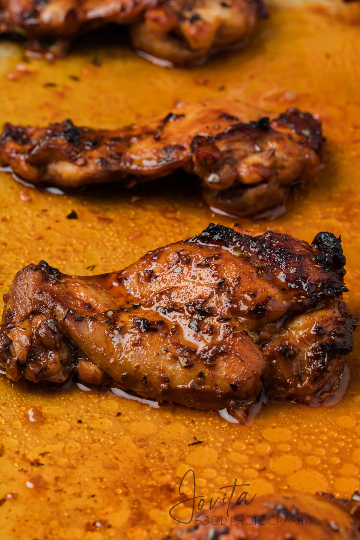 Peruvian Chicken Thighs with Green Sauce
