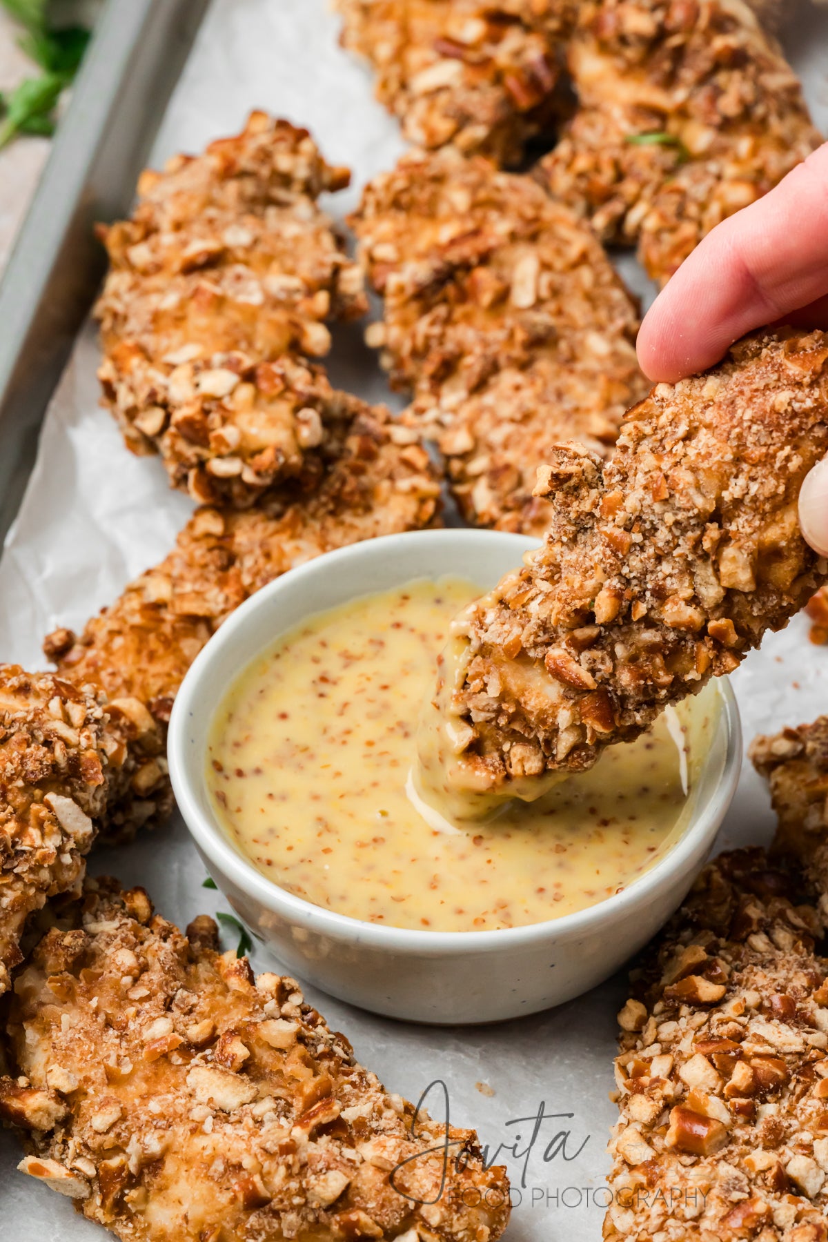 Pretzel Crusted Chicken Tenders