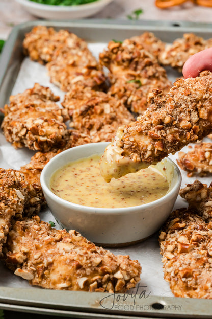 Pretzel Crusted Chicken Tenders